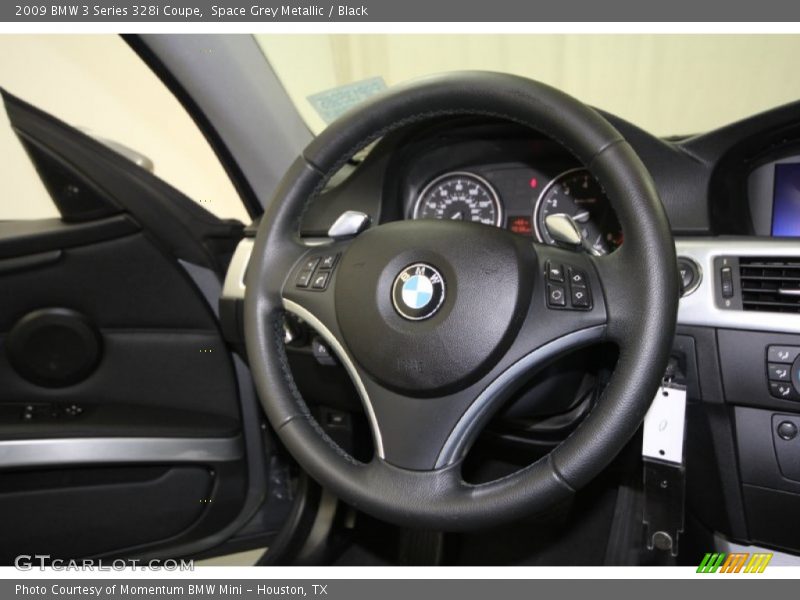 Space Grey Metallic / Black 2009 BMW 3 Series 328i Coupe