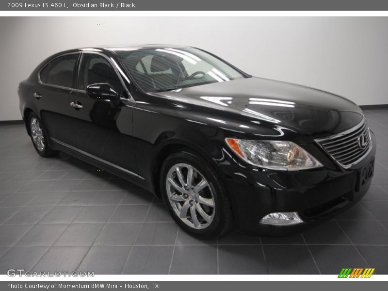 Obsidian Black / Black 2009 Lexus LS 460 L