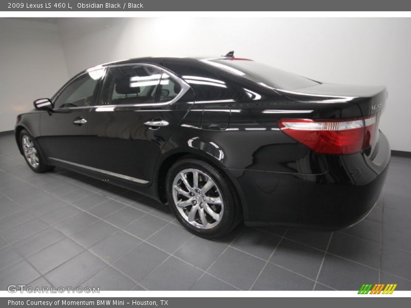 Obsidian Black / Black 2009 Lexus LS 460 L