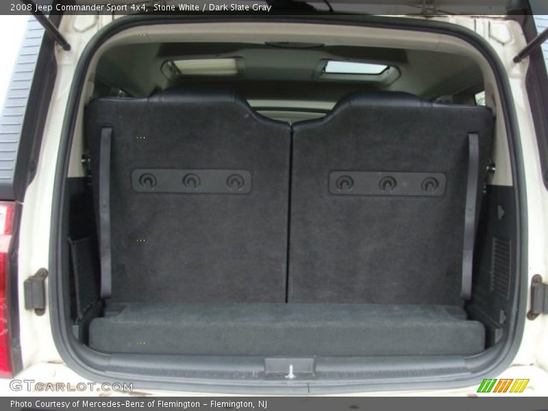 Stone White / Dark Slate Gray 2008 Jeep Commander Sport 4x4