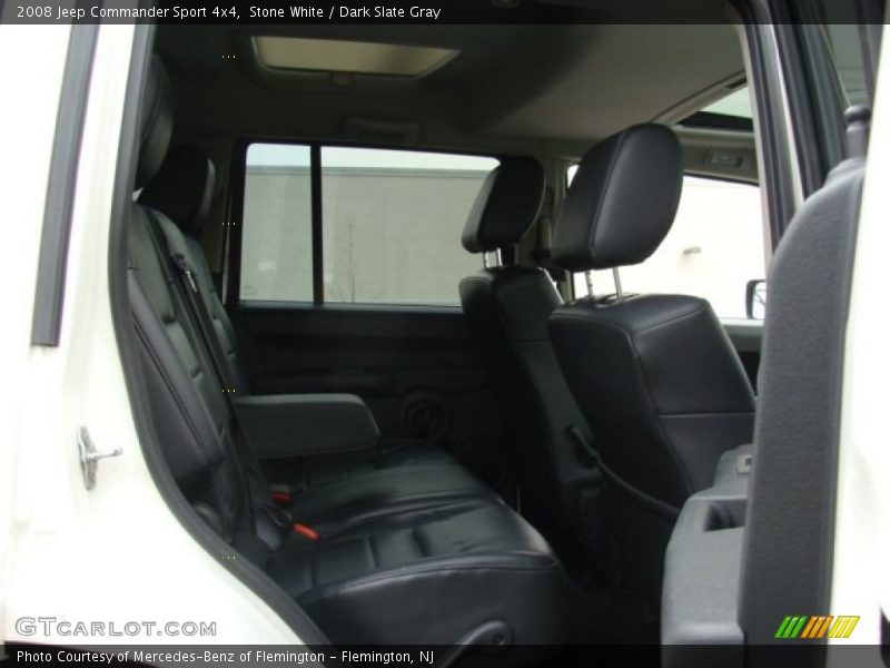 Stone White / Dark Slate Gray 2008 Jeep Commander Sport 4x4