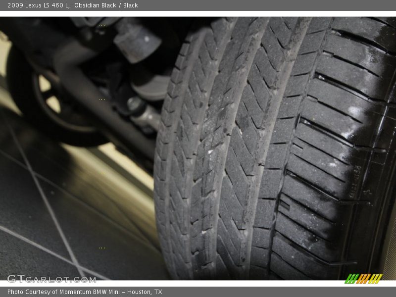 Obsidian Black / Black 2009 Lexus LS 460 L