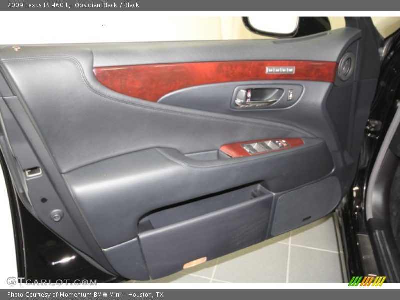 Obsidian Black / Black 2009 Lexus LS 460 L