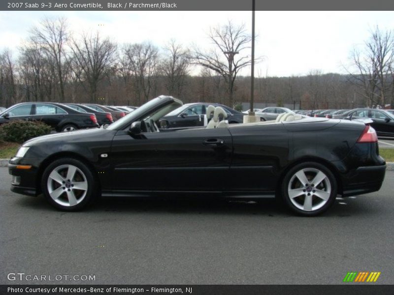  2007 9-3 Aero Convertible Black