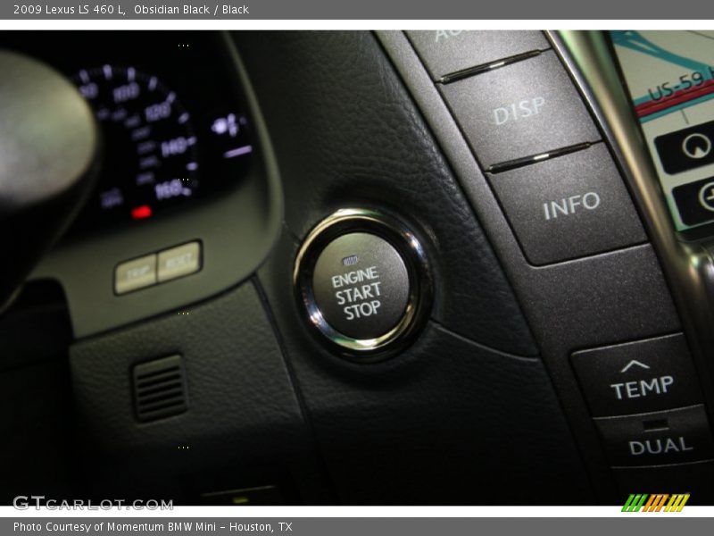 Obsidian Black / Black 2009 Lexus LS 460 L