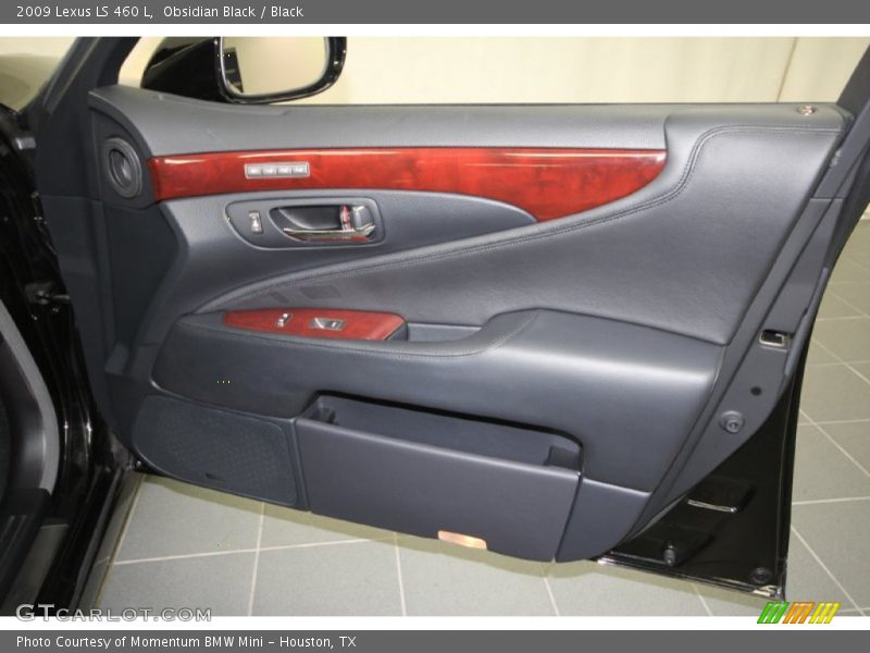 Obsidian Black / Black 2009 Lexus LS 460 L