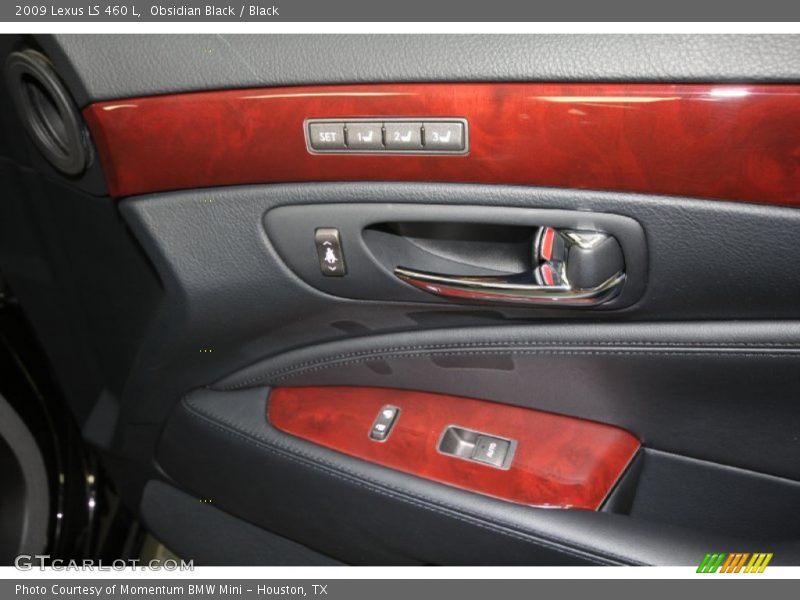 Obsidian Black / Black 2009 Lexus LS 460 L
