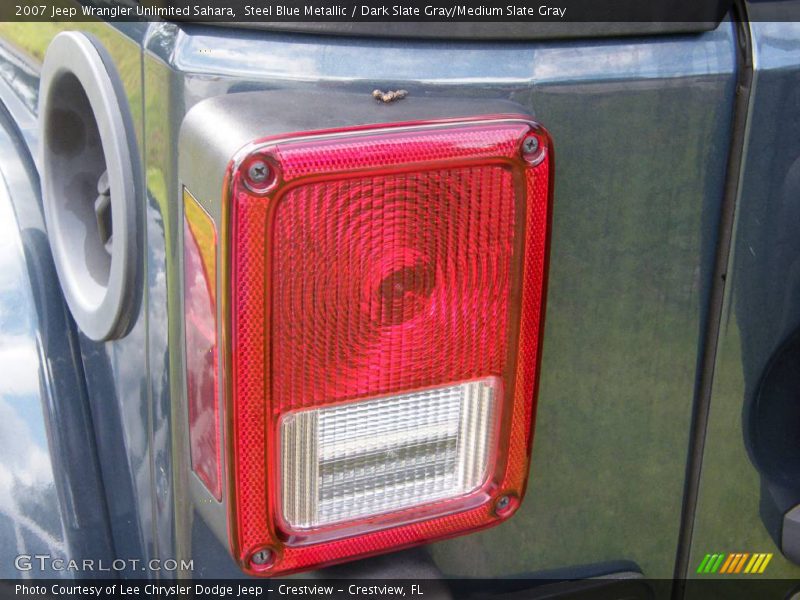 Steel Blue Metallic / Dark Slate Gray/Medium Slate Gray 2007 Jeep Wrangler Unlimited Sahara