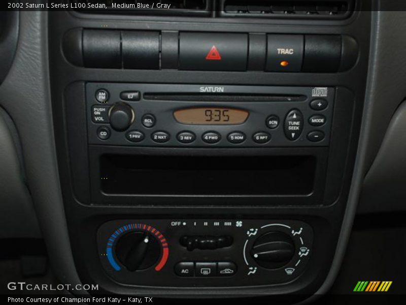 Medium Blue / Gray 2002 Saturn L Series L100 Sedan