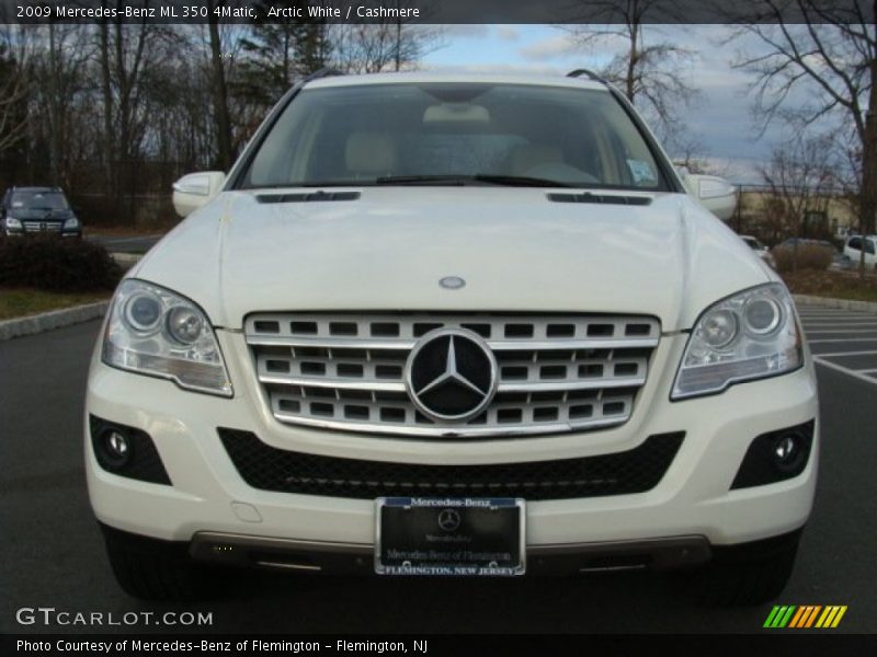 Arctic White / Cashmere 2009 Mercedes-Benz ML 350 4Matic