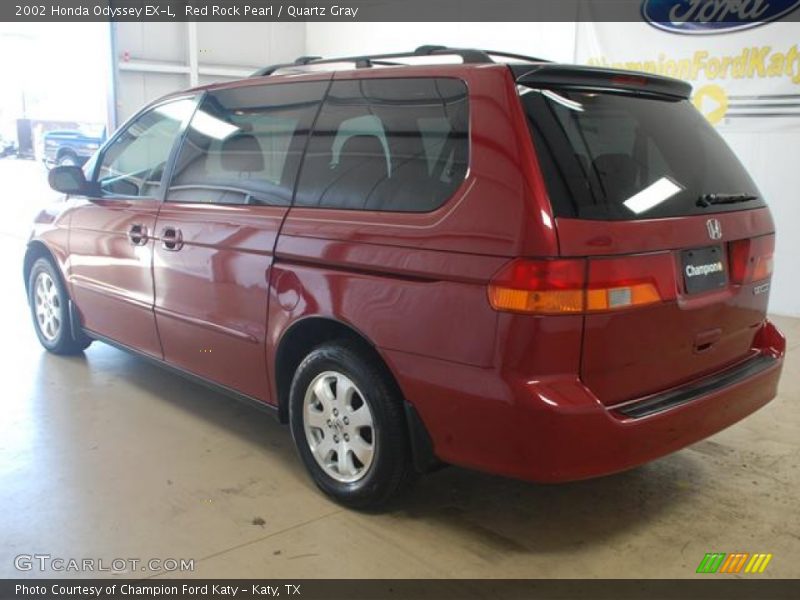 Red Rock Pearl / Quartz Gray 2002 Honda Odyssey EX-L