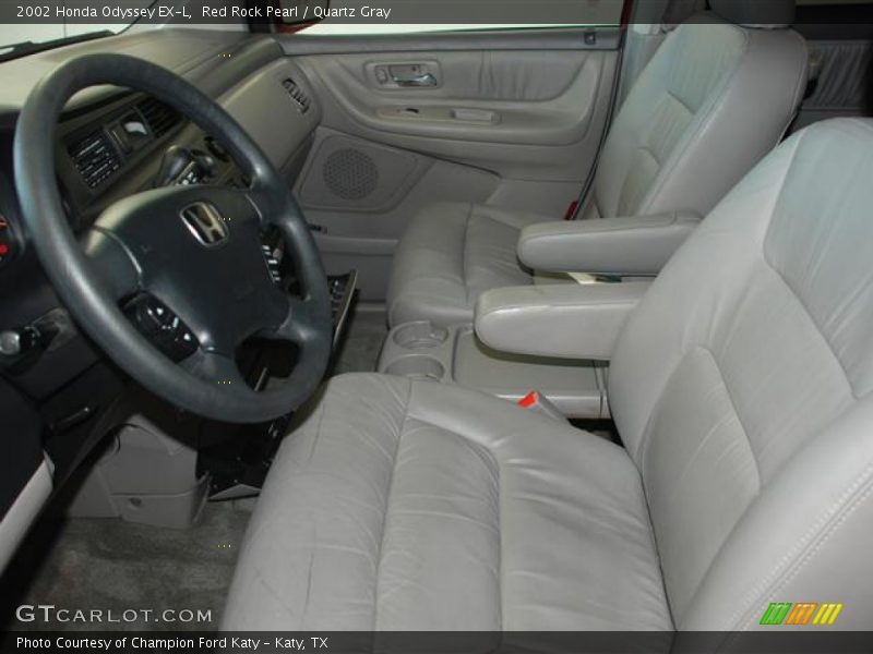 Red Rock Pearl / Quartz Gray 2002 Honda Odyssey EX-L