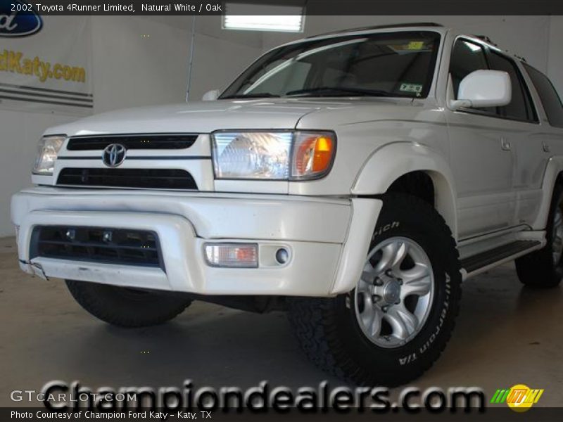 Natural White / Oak 2002 Toyota 4Runner Limited