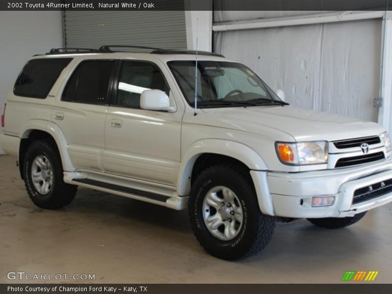 Natural White / Oak 2002 Toyota 4Runner Limited