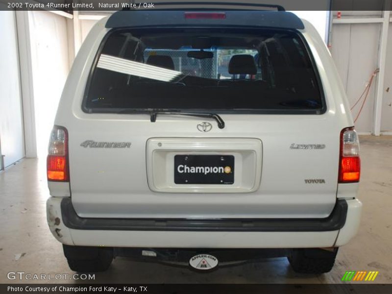 Natural White / Oak 2002 Toyota 4Runner Limited