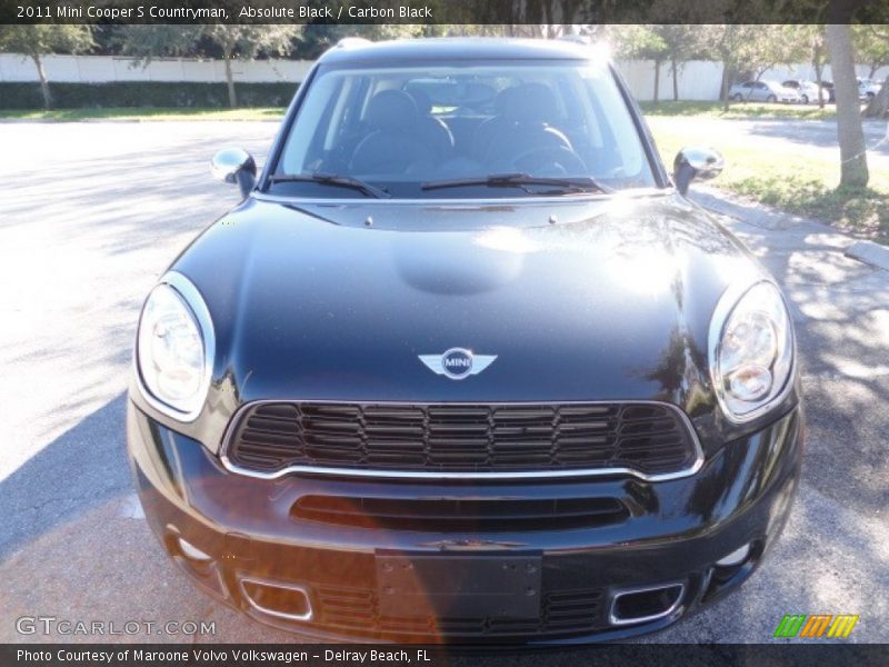 Absolute Black / Carbon Black 2011 Mini Cooper S Countryman