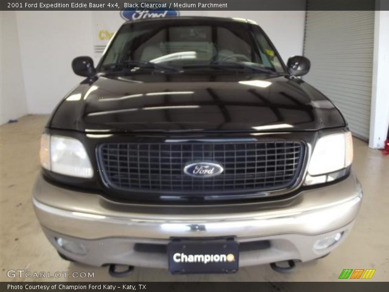 Black Clearcoat / Medium Parchment 2001 Ford Expedition Eddie Bauer 4x4
