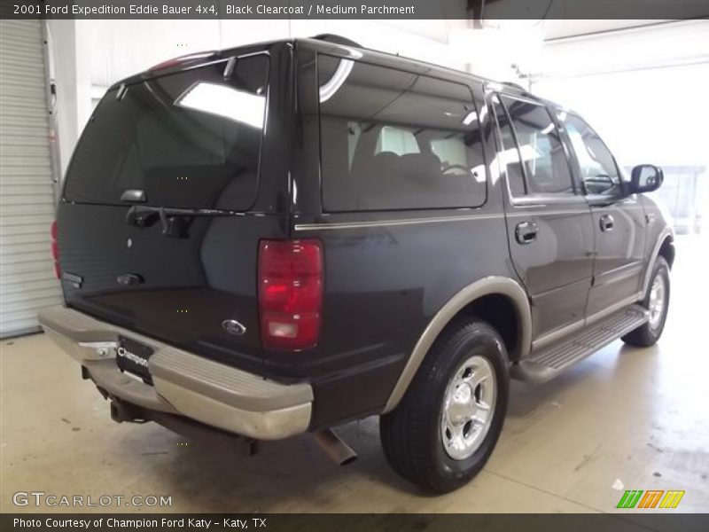 Black Clearcoat / Medium Parchment 2001 Ford Expedition Eddie Bauer 4x4