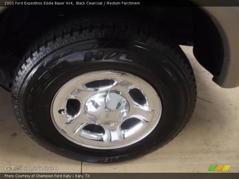 Black Clearcoat / Medium Parchment 2001 Ford Expedition Eddie Bauer 4x4