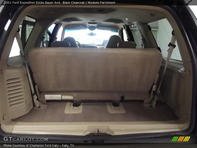 Black Clearcoat / Medium Parchment 2001 Ford Expedition Eddie Bauer 4x4