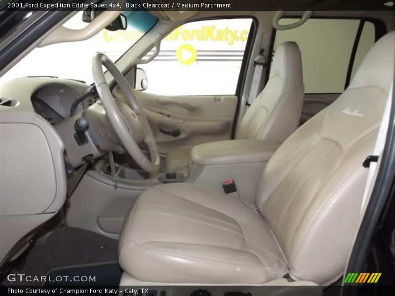 Black Clearcoat / Medium Parchment 2001 Ford Expedition Eddie Bauer 4x4