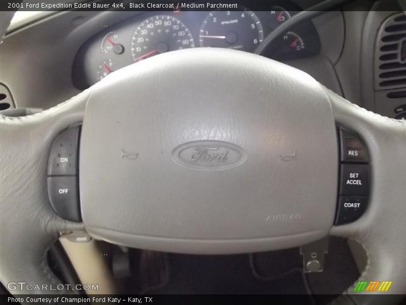 Black Clearcoat / Medium Parchment 2001 Ford Expedition Eddie Bauer 4x4