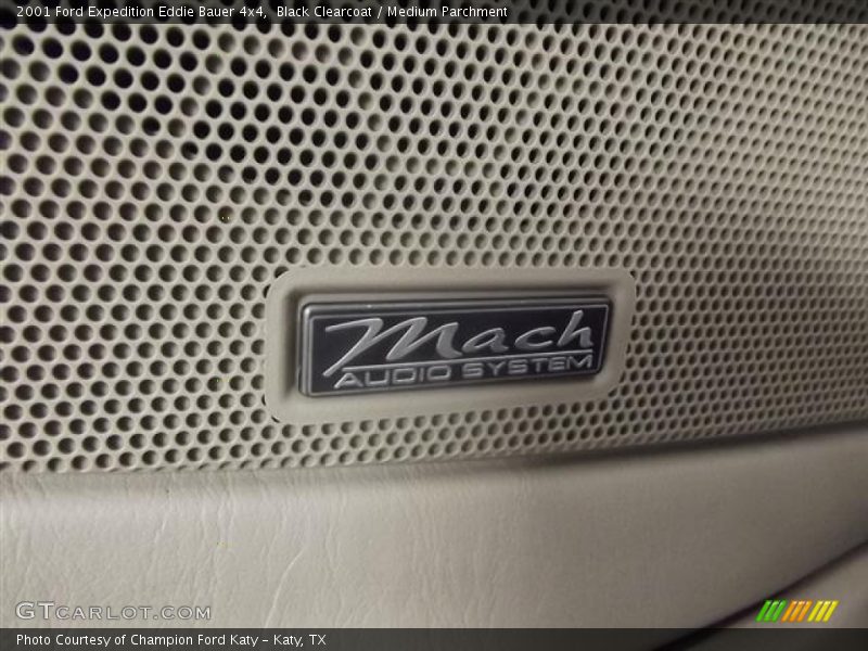 Black Clearcoat / Medium Parchment 2001 Ford Expedition Eddie Bauer 4x4