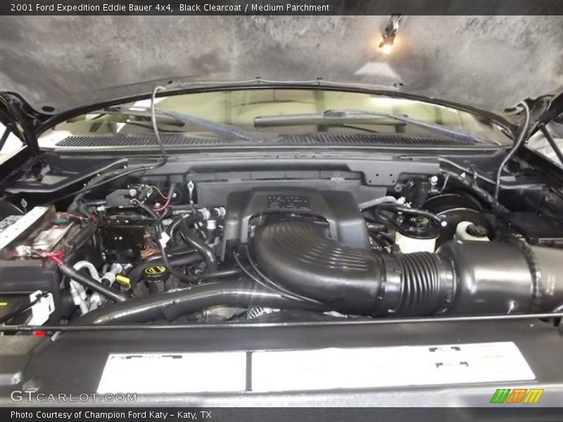 Black Clearcoat / Medium Parchment 2001 Ford Expedition Eddie Bauer 4x4
