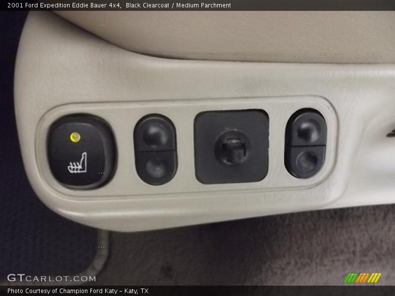 Black Clearcoat / Medium Parchment 2001 Ford Expedition Eddie Bauer 4x4