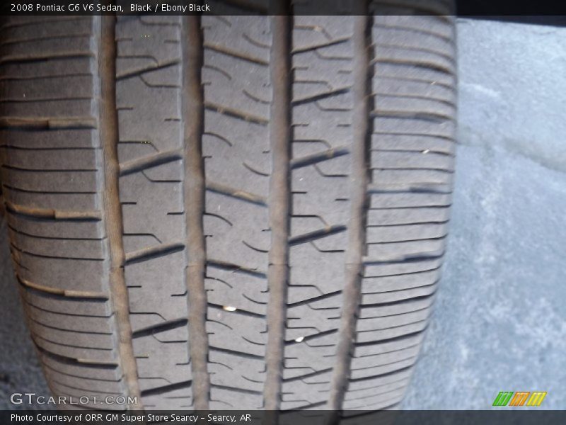 Black / Ebony Black 2008 Pontiac G6 V6 Sedan