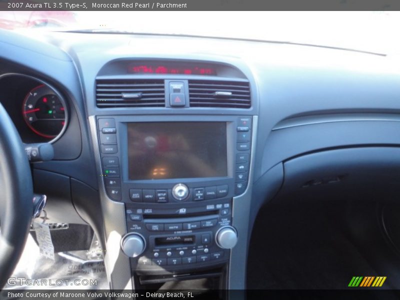 Moroccan Red Pearl / Parchment 2007 Acura TL 3.5 Type-S
