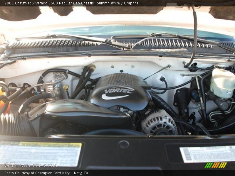  2001 Silverado 3500 Regular Cab Chassis Engine - 6.0 Liter OHV 16-Valve Vortec V8