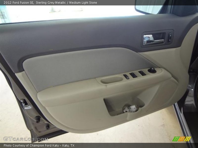Sterling Grey Metallic / Medium Light Stone 2012 Ford Fusion SE