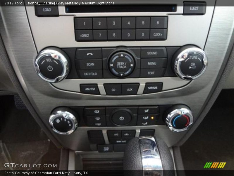 Sterling Grey Metallic / Medium Light Stone 2012 Ford Fusion SE