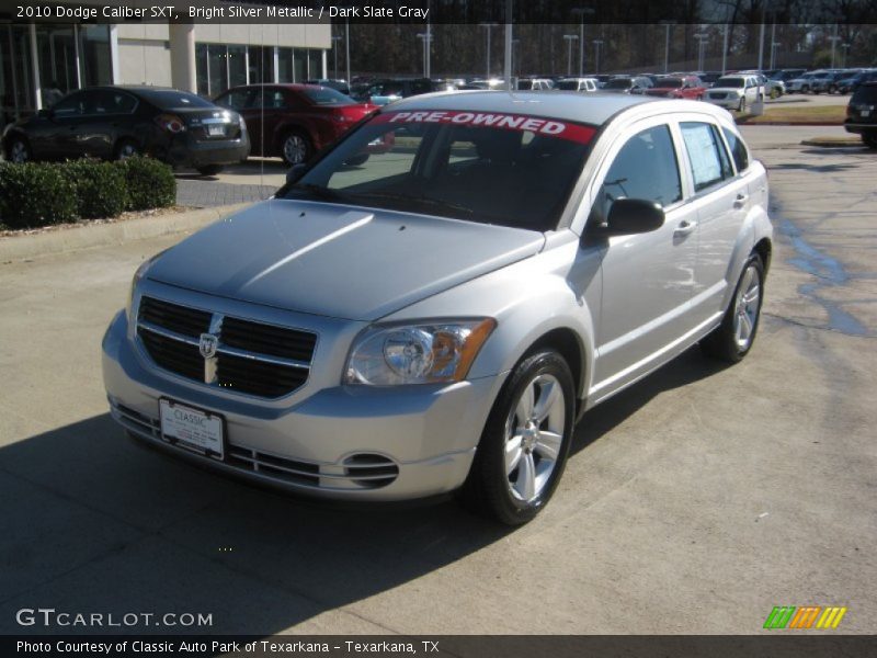Bright Silver Metallic / Dark Slate Gray 2010 Dodge Caliber SXT