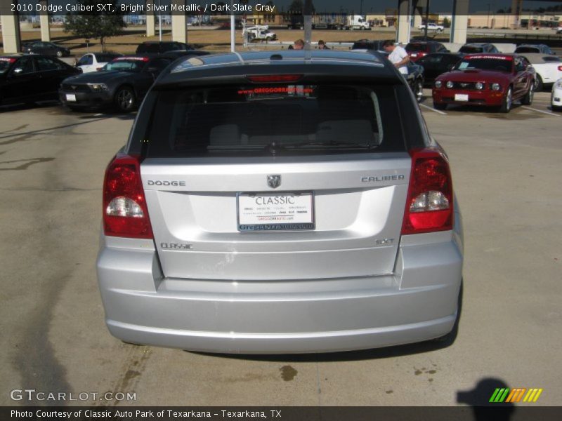 Bright Silver Metallic / Dark Slate Gray 2010 Dodge Caliber SXT