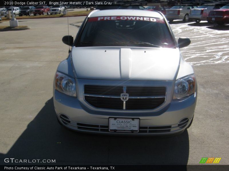Bright Silver Metallic / Dark Slate Gray 2010 Dodge Caliber SXT