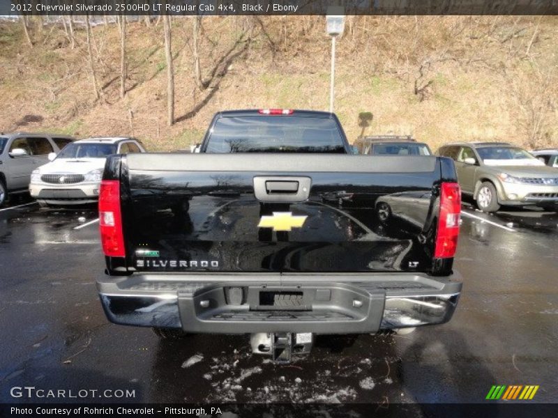 Black / Ebony 2012 Chevrolet Silverado 2500HD LT Regular Cab 4x4