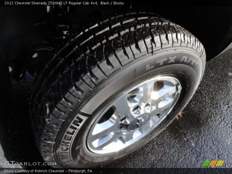 Black / Ebony 2012 Chevrolet Silverado 2500HD LT Regular Cab 4x4