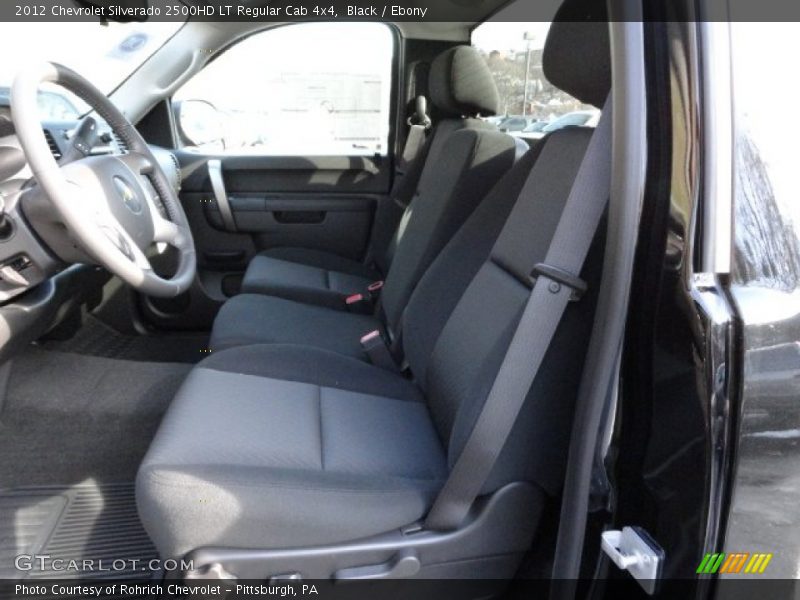 Black / Ebony 2012 Chevrolet Silverado 2500HD LT Regular Cab 4x4