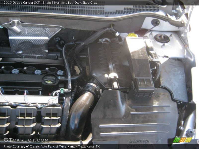 Bright Silver Metallic / Dark Slate Gray 2010 Dodge Caliber SXT