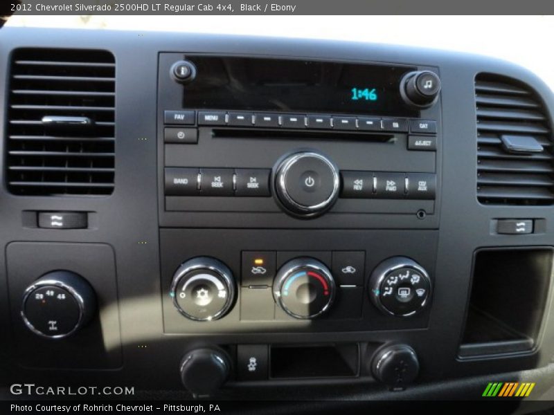 Black / Ebony 2012 Chevrolet Silverado 2500HD LT Regular Cab 4x4
