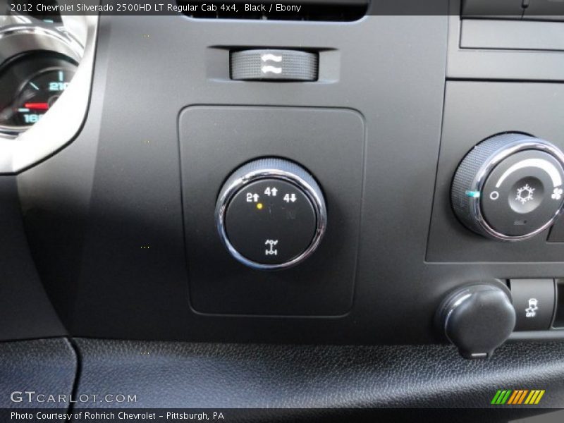 Black / Ebony 2012 Chevrolet Silverado 2500HD LT Regular Cab 4x4