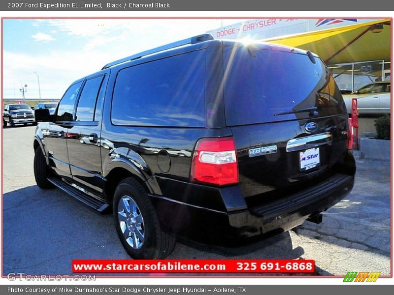 Black / Charcoal Black 2007 Ford Expedition EL Limited