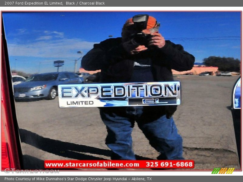 Black / Charcoal Black 2007 Ford Expedition EL Limited