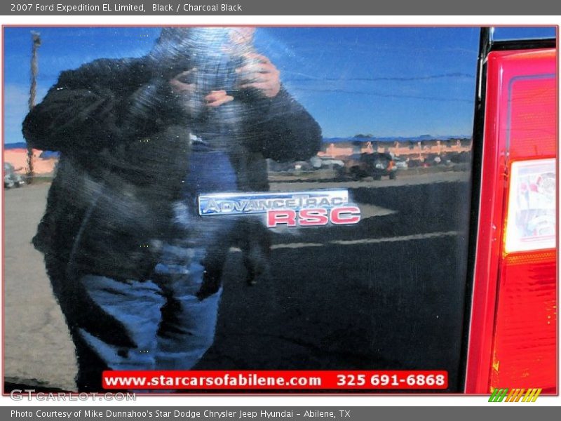 Black / Charcoal Black 2007 Ford Expedition EL Limited