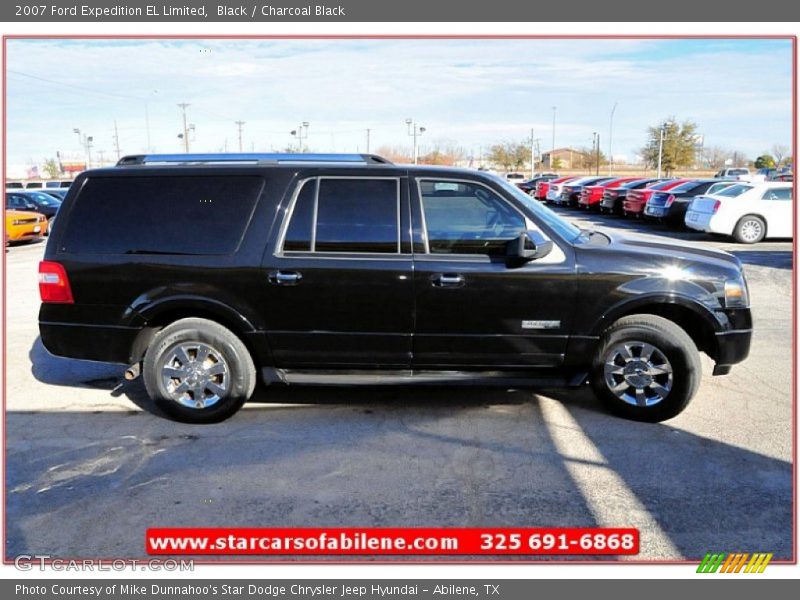 Black / Charcoal Black 2007 Ford Expedition EL Limited