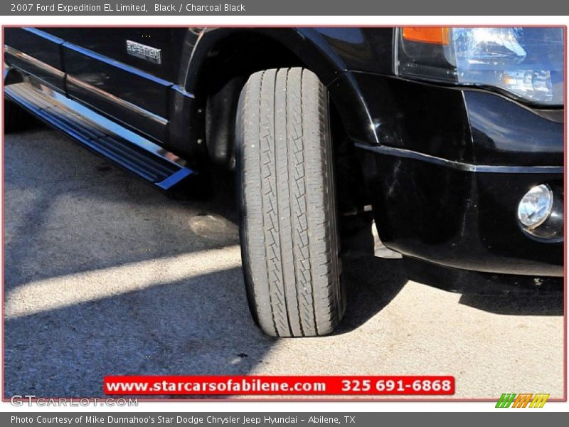 Black / Charcoal Black 2007 Ford Expedition EL Limited