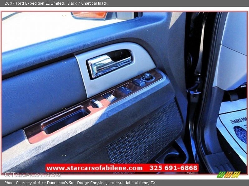 Black / Charcoal Black 2007 Ford Expedition EL Limited