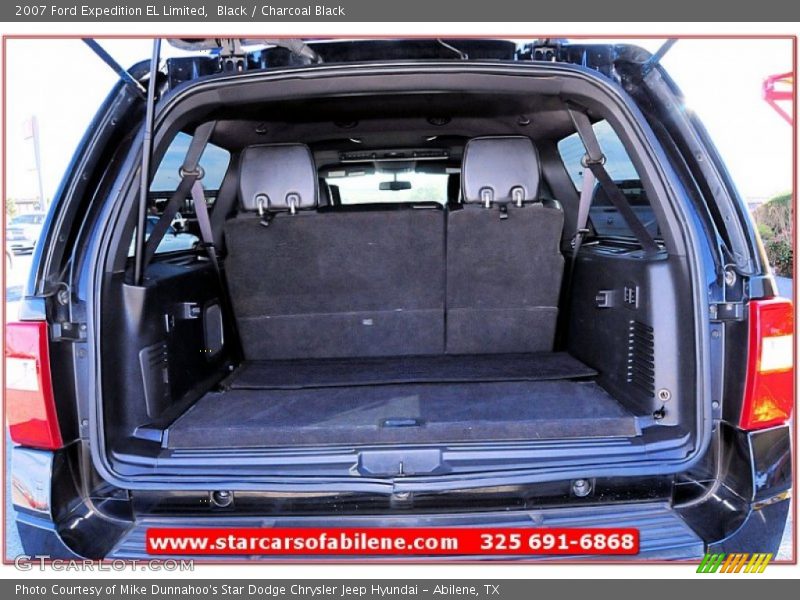 Black / Charcoal Black 2007 Ford Expedition EL Limited